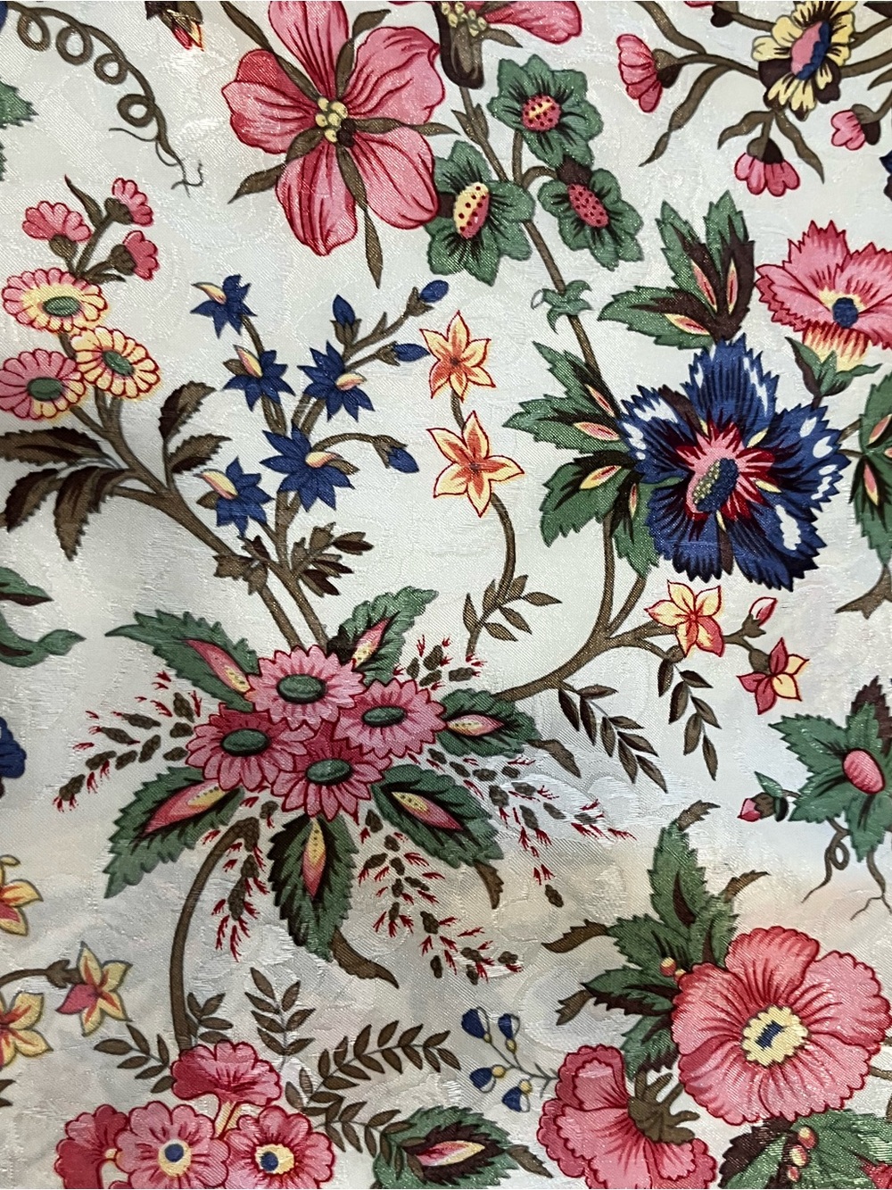 Vtg. Italian Silk Scarf - Picture 2 of 5